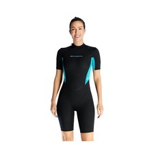 Shorty Wetsuit Men Women 1.5mm Neoprene Back Zip Wetsuit Spring Suit for Snor...