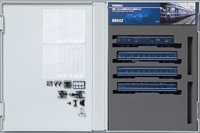 Tomix 98542 JNR Series 14-500 Passenger Car (Marimo) Basic 4-Car Set N Scale