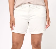 JAG jeans Alex Boyfriend Short White 6 New