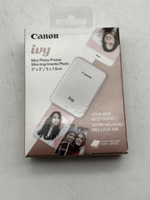 Canon Ivy Mini Mobile Photo Printer - Rose Gold Powers On