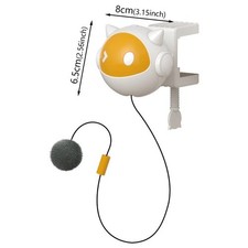 Automatic Lifting Cat Toy Ball Interactive Cat Ball Electric Lifting Pet Toy