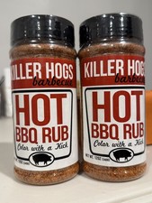 Killer Hogs HOT BBQ Barbecue Rub - 12 oz 2 PACK 