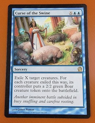 mtg theros card values Magic the Gathering Inspiring Heroics Event Deck Tritons swim beneath the sea mtg theros beyond death card