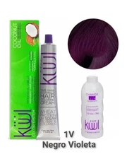 Tinte Kuul 1V Negro Violeta Violet Black 3.04 fl oz Developer Included
