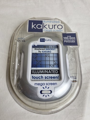 Techno Source Kakuro Illuminated Mega Screen Handheld Electronic Puzzle Game