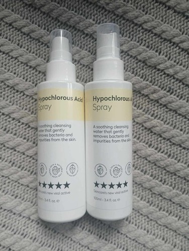 2 X Bottles Of Hypochlorous Acid : Facial Cleanser - Picture 2 of 3