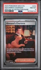 2023 POKEMON MEW EN-151 SPECIAL ILLUSTRATION RARE #204 GIOVANNI'S CHARISMA PSA 8