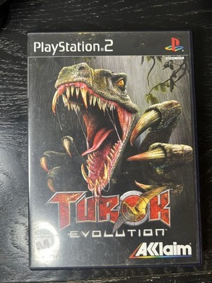 Turok: Evolution Acclaim Sony Playstation 2 PS2 -  CIB Black Label - Near Mint 