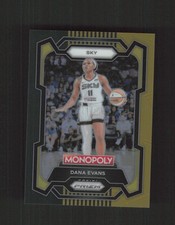 2024 Panini Prizm Monopoly WNBA #55 Dana Evans Black Gold /5