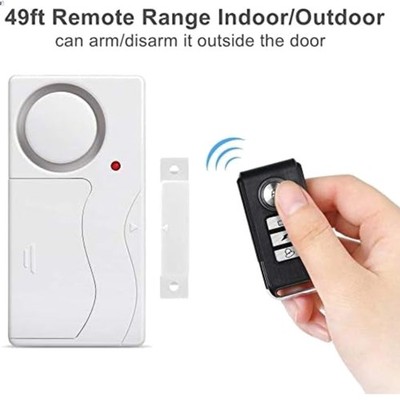 Door Alarm Wireless Anti-Theft Remote Control Door and Window Security Alarms