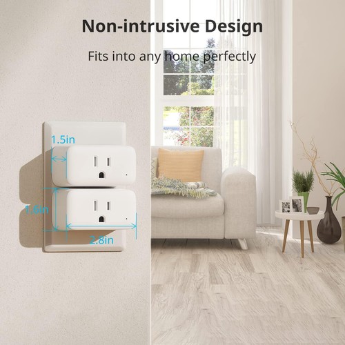 【2025 New】 SwitchBot Smart Plug Mini 15A(1 Pack), Energy Monitor, Smart Home ... - Picture 7 of 7