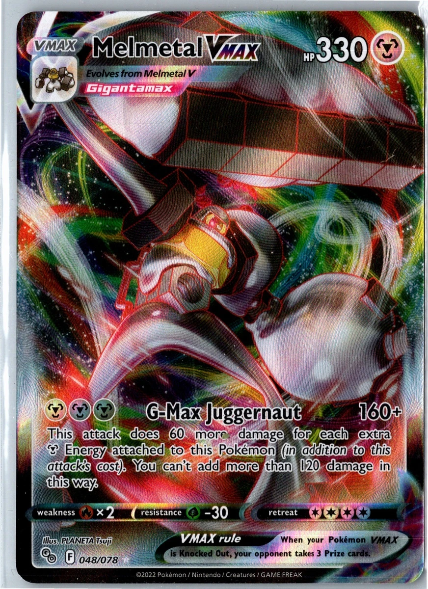 melmetal vmax pokemon card price - 048/078 Metal G Melmetal VMAX - Pokémon Go