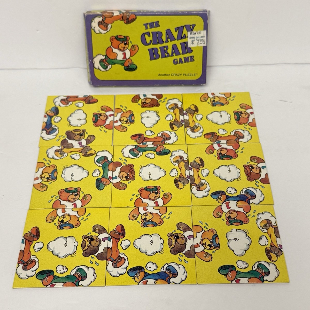 Vintage 80s The Crazy Bear Game Kids Puzzle/Brain Teaser Price