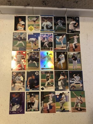 25 Card Lot Of Roger Clemens Cards In Mint Condition.  BV $50+ Very Nice Lot C8