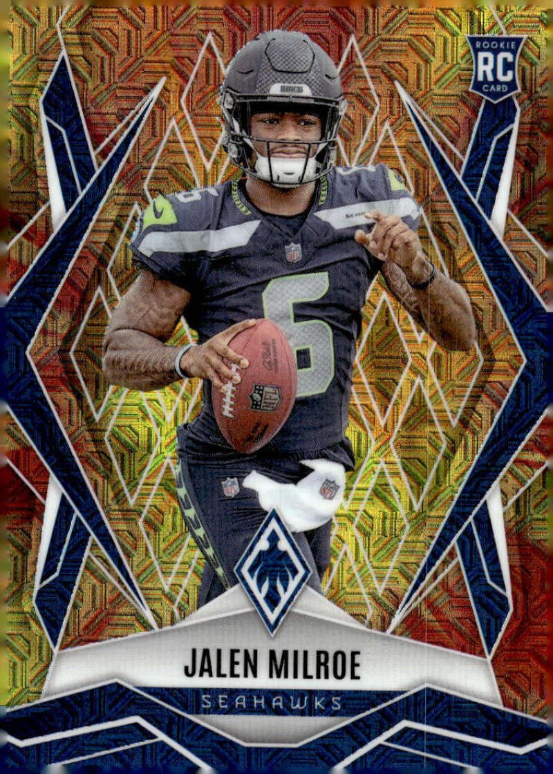 Jalen Milroe RC 2025 Panini Phoenix FireBurst /350 #151 ROOKIE Seahawk ID:155697