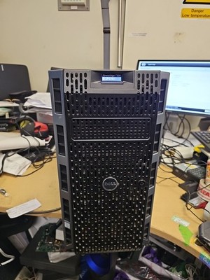 Dell PowerEdge T320 Tower Server, Intel Xeon E5-2407 v2 @ 2,40GHz, 32GB, 2 x 2TB.