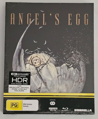 Angel's Egg 4k Blu ray Umbrella Entertainment w/slipcover