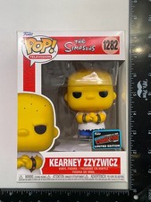 Funko Pop! Calcomanía de Los Simpson: Kearney Zzyzwicz #1282 NYCC Comic Con - CN B4