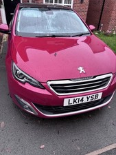 Peugeot 308 Spares Or Repair 2014 1.6 lt diesel 308E-HDIFELINE