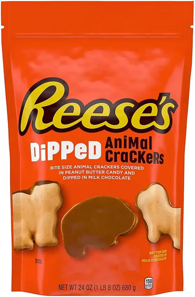 REESE'S Dipped Animal Crackers - Milk Chocolate and Peanut Butter Candy Dipped A - Image 4 of 4