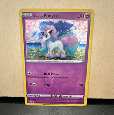 Galarian Ponyta SWSH013 Black Star Promo Holo Pokemon card on eBay