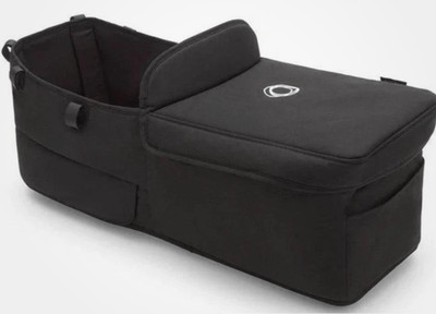 Bugaboo Donkey 5 Bassinet With Frame in Black Canvas No Canopy
