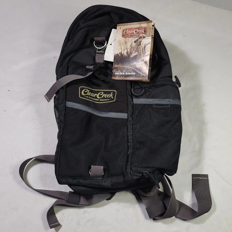 Mochila de pesca con honda CLEAR CREEK multifuncional bolso de hombro individual NUEVO con etiquetas Foto 2 de 4