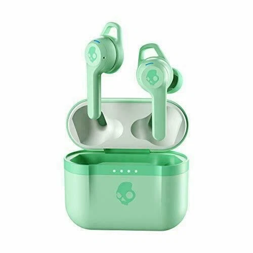 Skullcandy Indy Evo In-Ear True Wireless Headphones IP55 Ear Buds - Mint Green