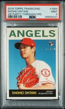 2019 Topps Transcendent  Party Shohei Ohtani Through The Years #1964 /50 PSA 9
