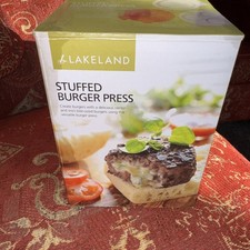 Lakeland pressa per hamburger ripiena con scatola