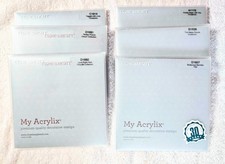 New Set of 6 Close To My Heart My Acrylix Stamp Sets