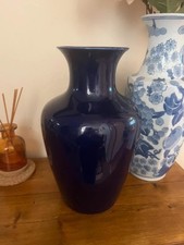 Large blue Chinese vase