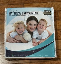 Utopia Bedding Waterproof Mattress Encasement Twin New