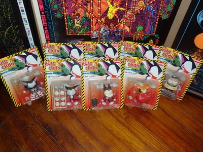 Cyborg Kuro Chan Figures - LOT of 8 Japanese anime cartoon