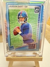 2025 Jaxson Dart Donruss Optic Rated Rookie Silver Holo Prizm RC #273 