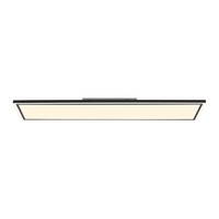 Led Deckenleuchte Smart Schwarz Cct Dimmbar Tuya App Steuerung Modern