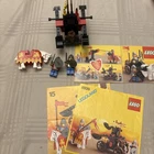 Vintage LEGO 6039 Castle TWIN ARM LAUNCHER Complete Knights Instructions