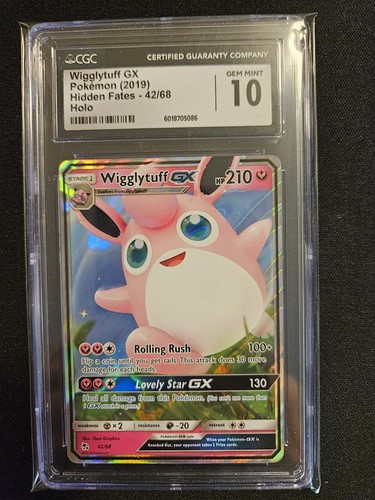 Wigglytuff-GX graded CGC 10 for sale on eBay