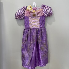 Rapunzel Girls Disney Princess Costume Kids Party Dress size 4-6X New With Tag