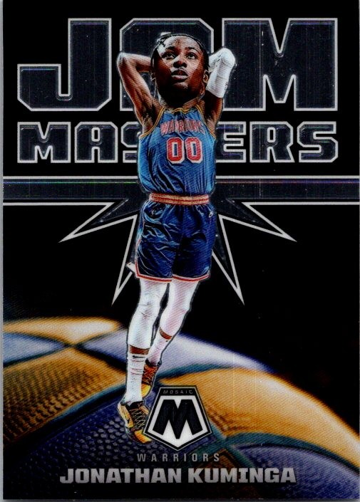 2021-22 Panini Mosaic #18 Jonathan Kuminga Jam Masters