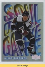 2023-24 Skybox Metal Universe Soul of the Game Mikko Rantanen #18 READ 1s8j