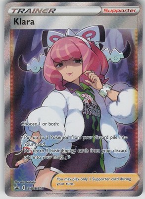 Pokemon TCG Klara (Full Art) Ultra Rare SWSH: Sword & Shield Promo