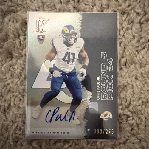 2025 Topps Signature Chris Paul Jr. Rookie Class Autographs (RAW)