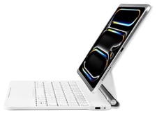 Magic Keyboard for iPad Pro 13 Inch M5/M4, iPad Pro 13 m4 2024 white