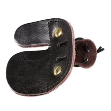 1 Piece Finger Guard Tab Finger Leather Hunting