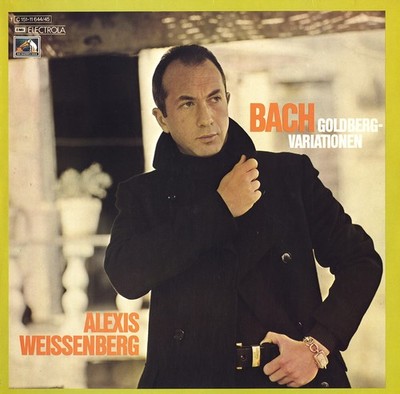 2LP Gatefold WEISSENBERG Piano BACH Goldberg Variations EMI C151-11644 1967 Rec.