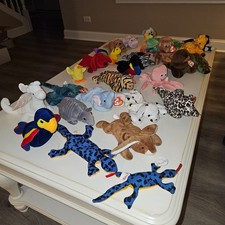 25 various Ty Beanie Babies - Plush toys