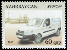 AZERBAIJAN 1012 - Europa "Postal Van" (pb76451)