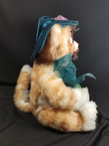Vtg 2001 LE Gund/Barton's Creek /Pat Kolesar "Tabby" Jointed Plush, Brand New IB - Picture 6 of 12