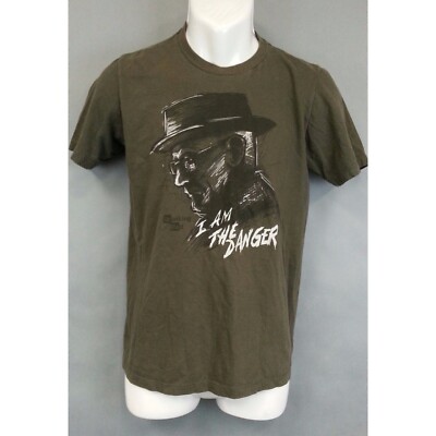 Breaking Bad Walter White Heisenberg I Am The Danger GRAY T-Shirt Size S Small